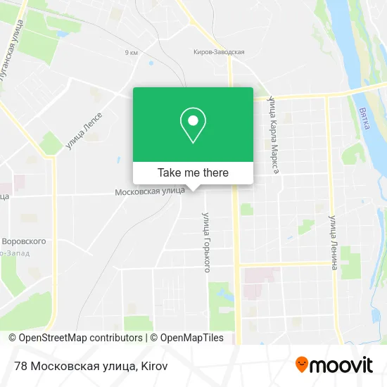 78 Московская улица map