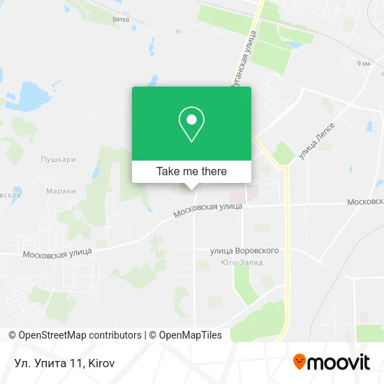 Ул. Упита 11 map