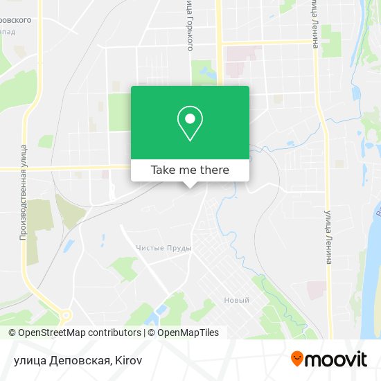 улица Деповская map