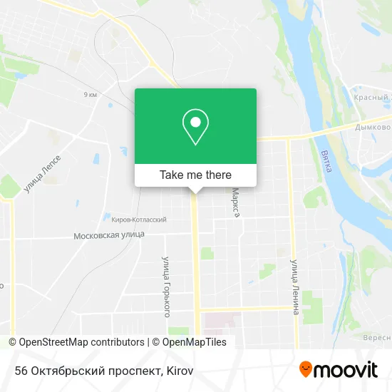56 Октябрьский проспект map