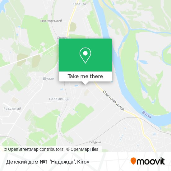 Детский дом №1 "Надежда" map