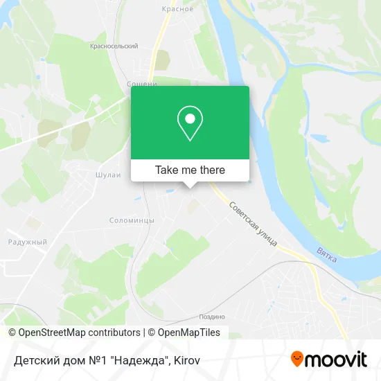 Детский дом №1 "Надежда" map