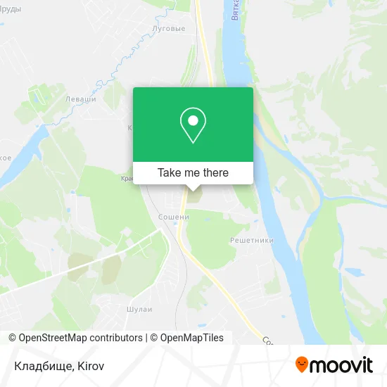 Кладбище map