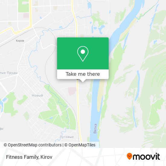 Fitness Family map