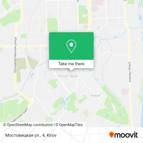 Мостовицкая ул., 4 map