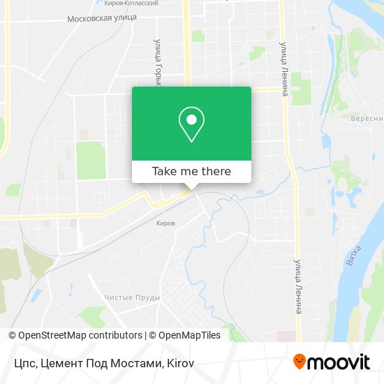 Цпс, Цемент Под Мостами map