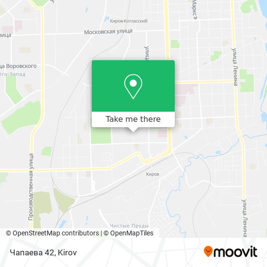 Чапаева 42 map
