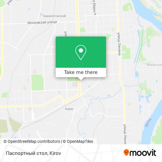 Паспортный стол map