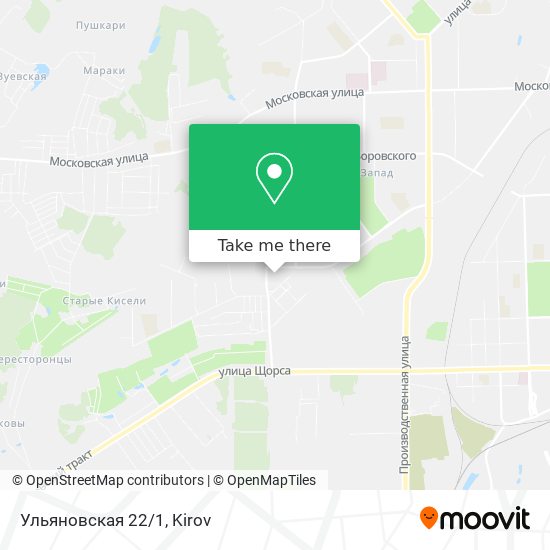 Ульяновская 22/1 map
