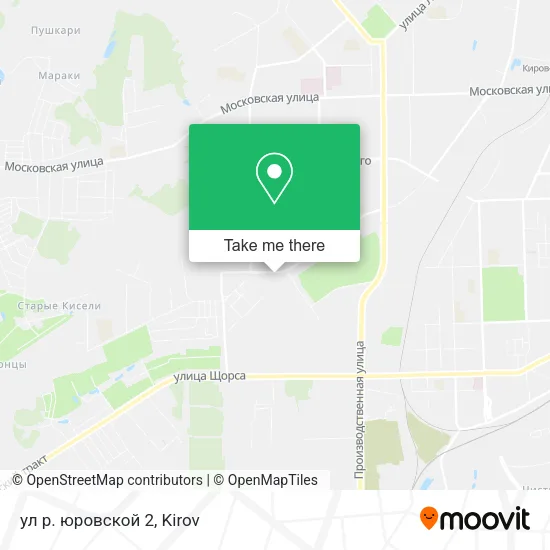 ул р. юровской 2 map