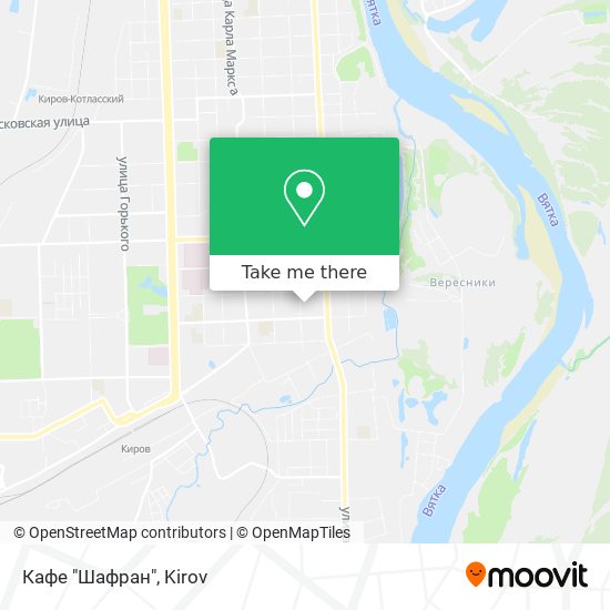 Кафе "Шафран" map