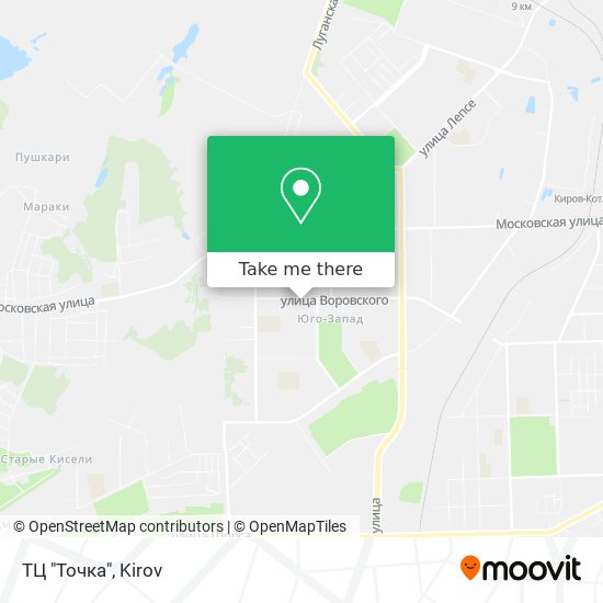 ТЦ "Точка" map