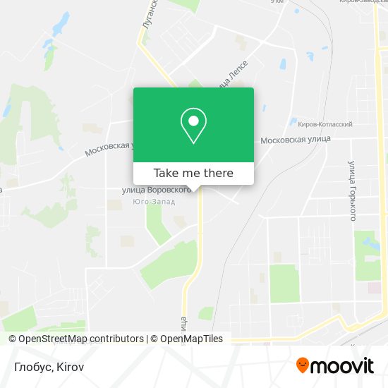 Глобус map