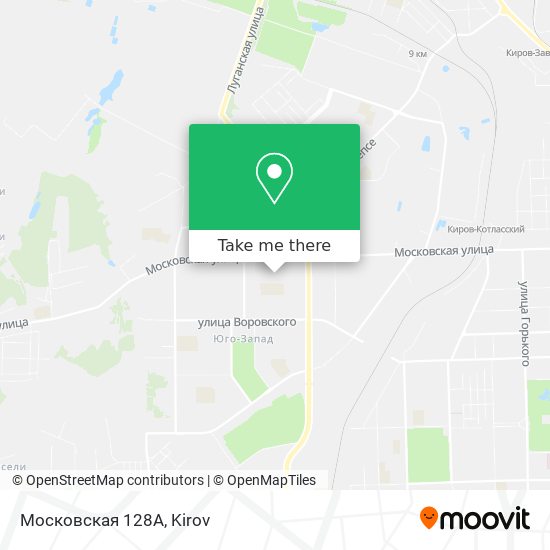 Московская 128А map