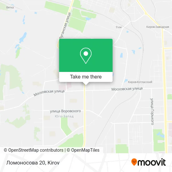 Ломоносова 20 map