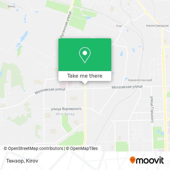Тензор map