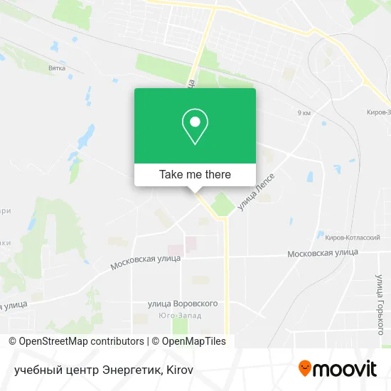 учебный центр Энергетик map