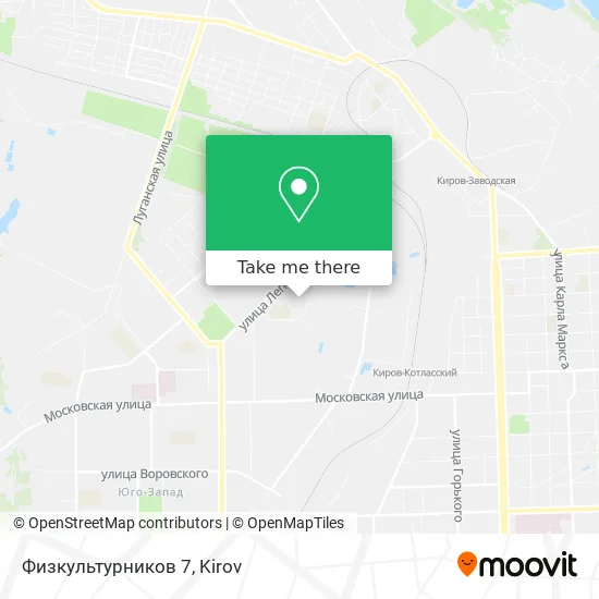 Физкультурников 7 map
