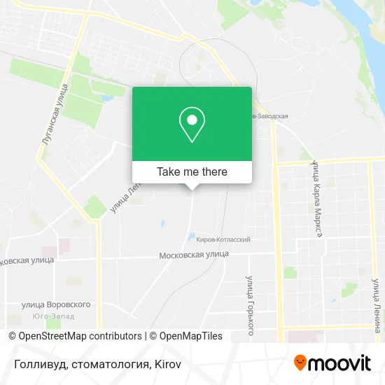 Голливуд, стоматология map