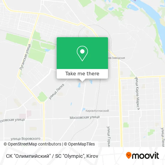 СК "Олимпийский" / SC "Olympic" map