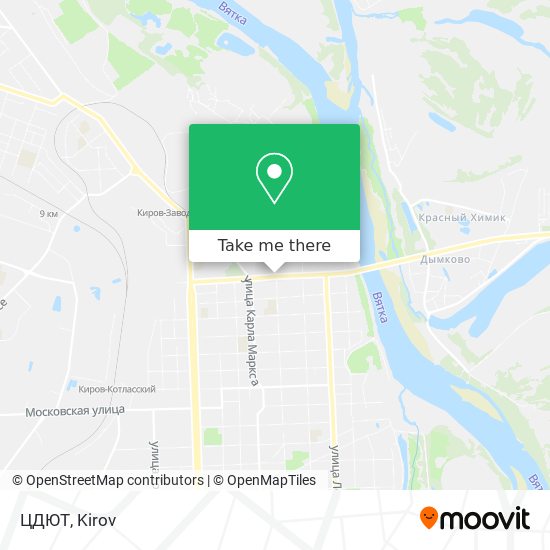 ЦДЮТ map