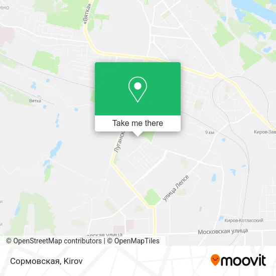 Сормовская map