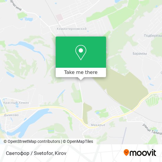 Светофор / Svetofor map