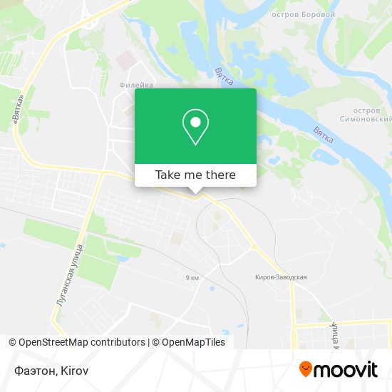 Фаэтон map