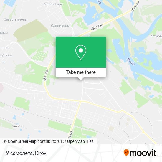 У самолёта map