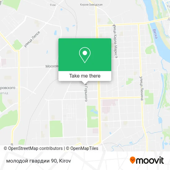 молодой гвардии 90 map