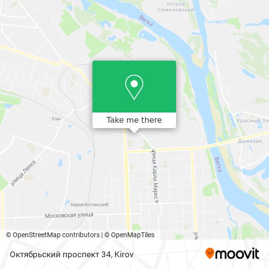 Октябрьский проспект 34 map