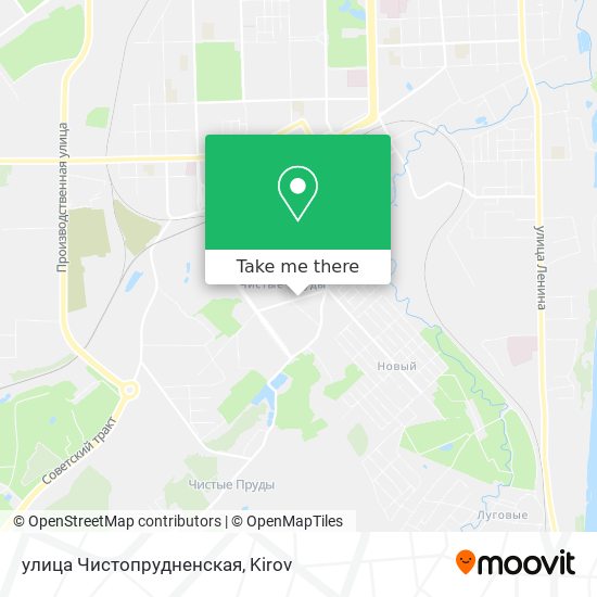 улица Чистопрудненская map