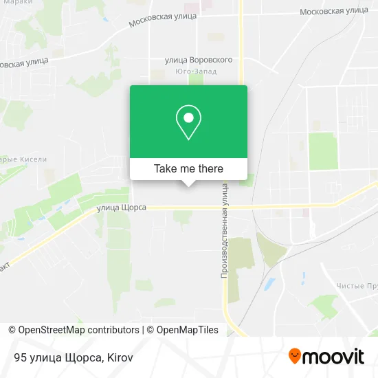 95 улица Щорса map