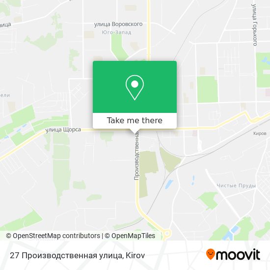 27 Производственная улица map