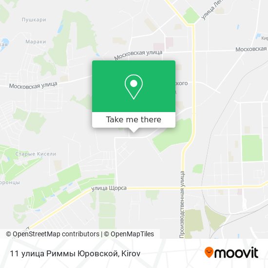 11 улица Риммы Юровской map