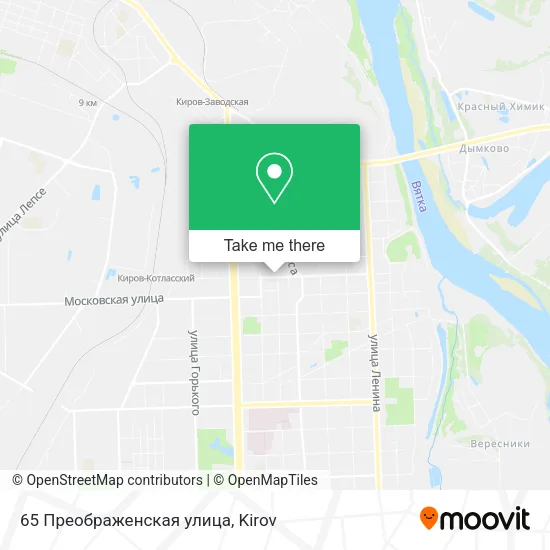 65 Преображенская улица map