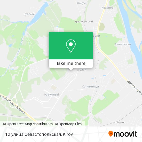 12 улица Севастопольская map