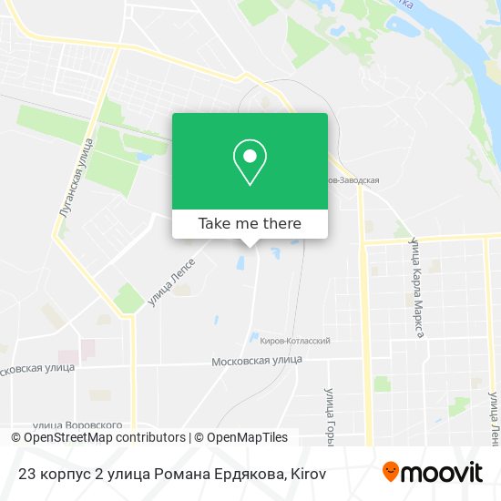 23 корпус 2 улица Романа Ердякова map