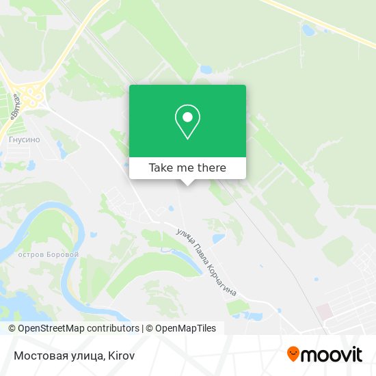 Мостовая улица map