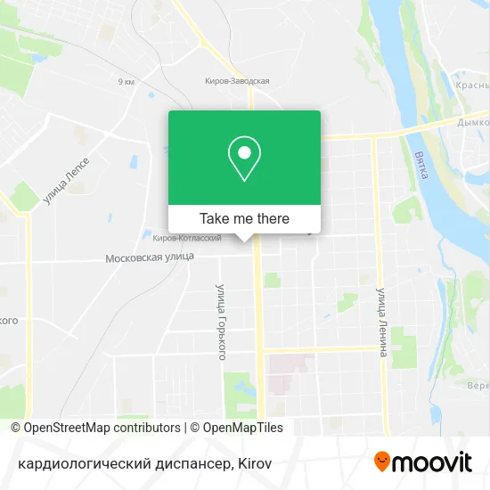 кардиологический диспансер map
