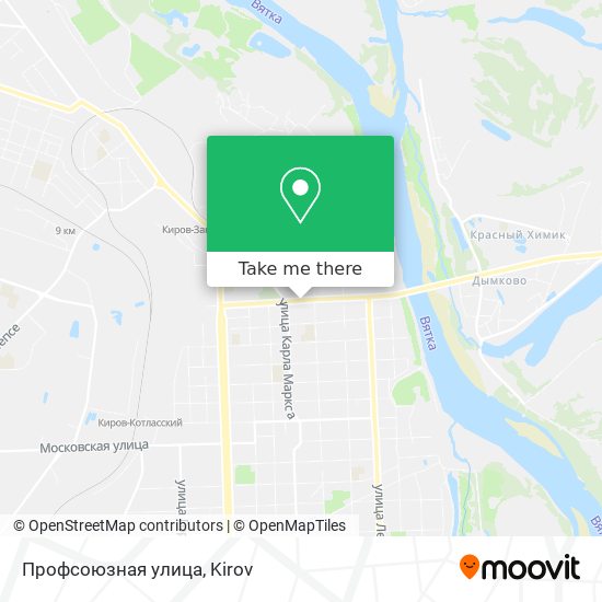 Профсоюзная улица map