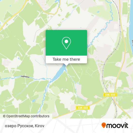 озеро Русское map