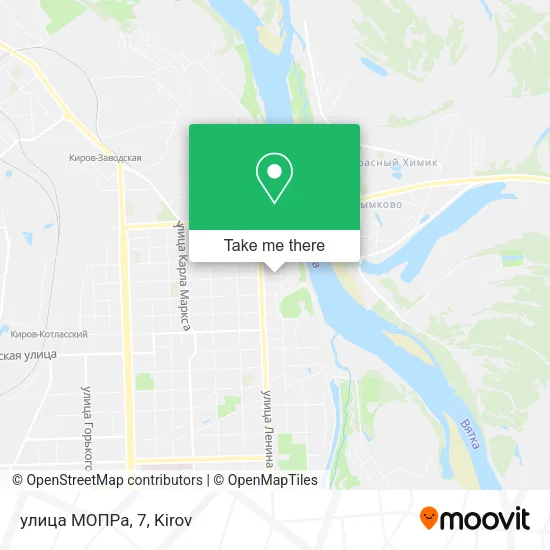 улица МОПРа, 7 map