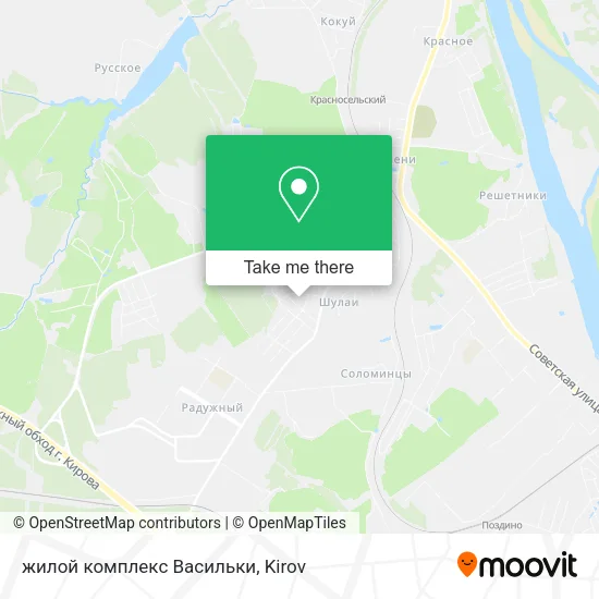 жилой комплекс Васильки map