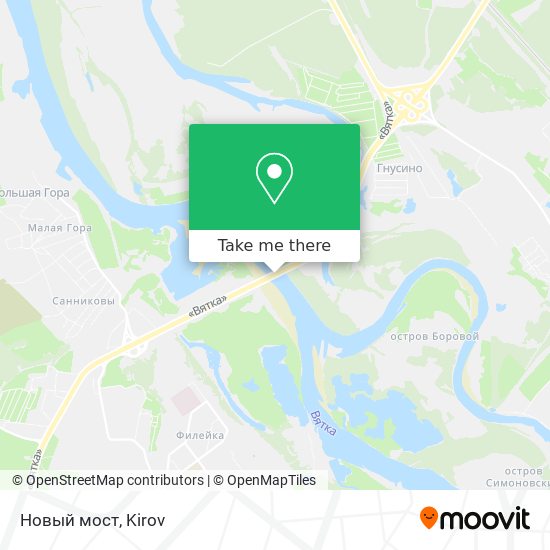 Новый мост map