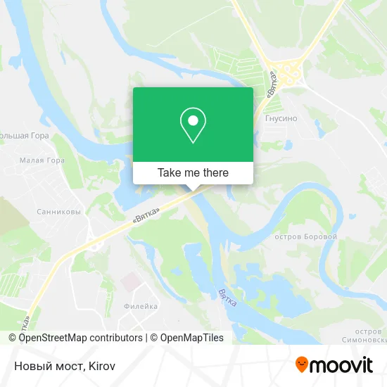 Новый мост map