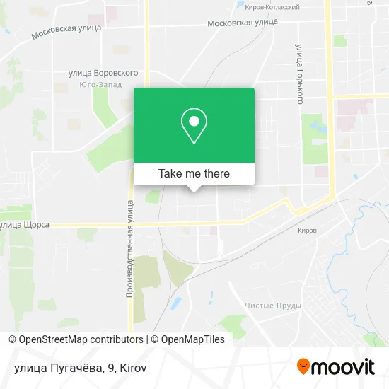 улица Пугачёва, 9 map