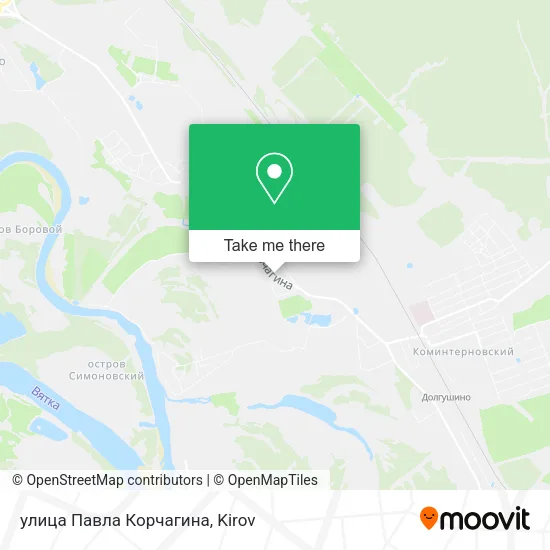 улица Павла Корчагина map
