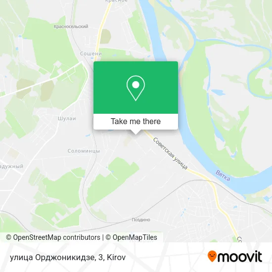 улица Орджоникидзе, 3 map