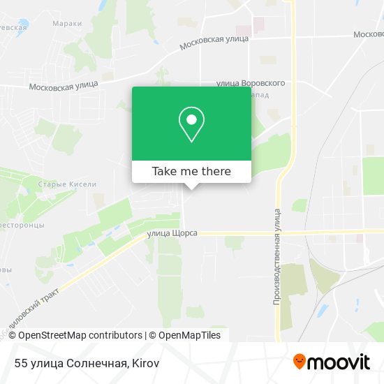 55 улица Солнечная map